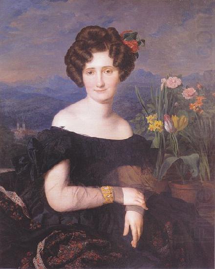 Bildnis Johanna Borckenstein, Ferdinand Georg Waldmuller